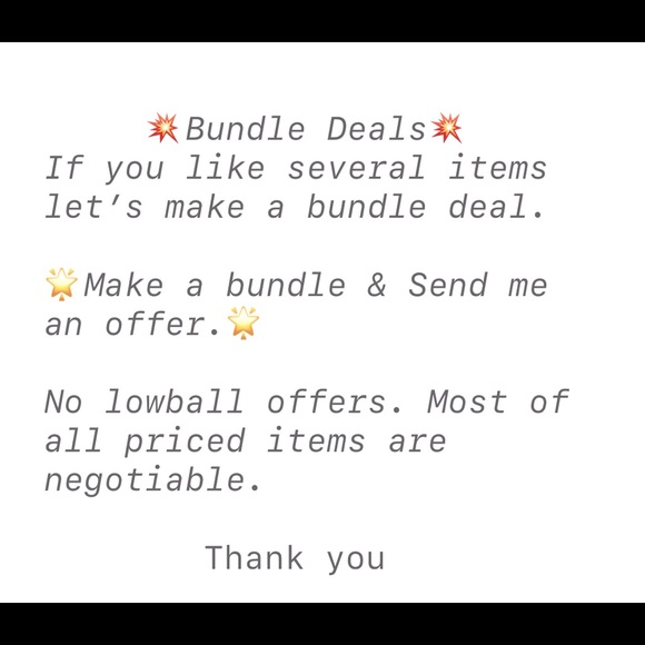 Bundle Deals - Picture 1 of 1